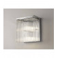 Applique murale Zanthe 3 Ampoules chrome poli/verre transparent|Appliques murales|Luminaire Center