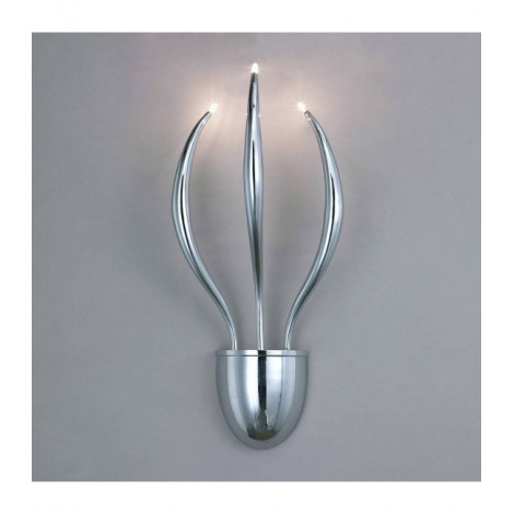 Applique murale Llamas 3 Ampoules chrome poli|Appliques murales|Luminaire Center