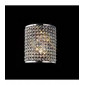 Applique murale Ava Rectangle 2 Ampoules chrome poli/cristal|Appliques murales|Luminaire Center