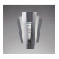 Applique murale Vega 2 Ampoules Stainless Steel/cristal|Appliques murales|Luminaire Center
