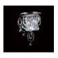 Applique murale Solana 3 Ampoules chrome poli/cristal|Appliques murales|Luminaire Center
