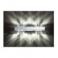 Applique murale Galaxy Horizontal 3W LED 6000K chrome poli/cristal|Appliques murales|Luminaire Center