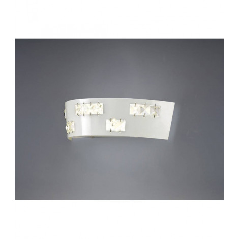 Applique murale Phoenix 6 X 0.5W LED 3600K blanc/cristal|Appliques murales|Luminaire Center