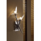 Applique murale Flavia avec interrupteur 2 Ampoules G9, chrome poli|Appliques murales|Luminaire Center