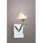 Applique murale Viena avec interrupteur 1 Ampoule G9, chrome poli|Appliques murales|Luminaire Center