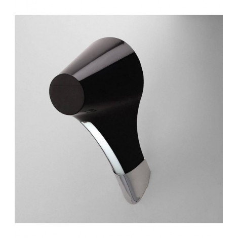 Applique murale Ora 1 Ampoule E27, noir brillant/arylique blanc/chrome poli|Appliques murales|Luminaire Center