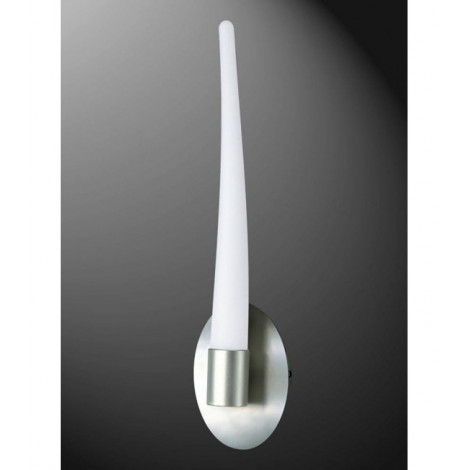 Applique murale Estalacta 1 Ampoule GU10 Indoor/Outdoor, argent/blanc opal|Appliques murales|Luminaire Center