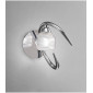 Applique murale Loop avec interrupteur 1 Ampoule G9 ECO, chrome poli|Appliques murales|Luminaire Center