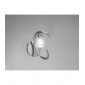 Applique murale Loop avec interrupteur 1 Ampoule G9 ECO, nickel satiné|Appliques murales|Luminaire Center