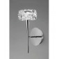 Applique murale O2 avec interrupteur 1 Ampoule G9, chrome poli|Appliques murales|Luminaire Center