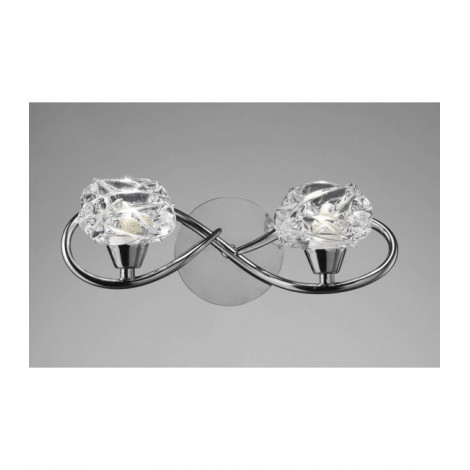 Applique murale Maremagnum avec interrupteur 2 Ampoules G9, chrome poli|Appliques murales|Luminaire Center