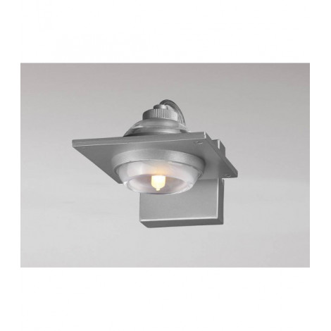Applique murale Ull 1 Ampoule G9 gris argenté|Appliques murales|Luminaire Center