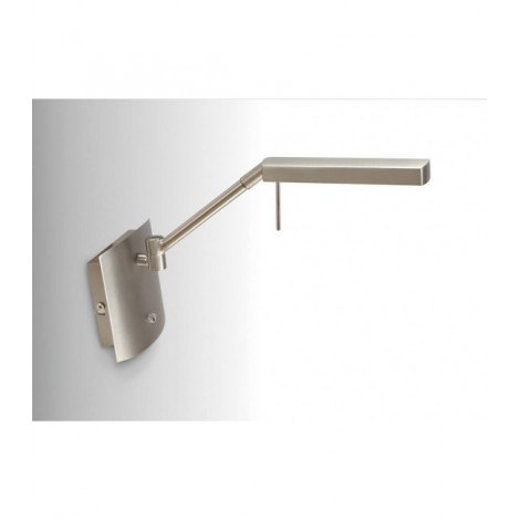 Applique murale Phuket 1 Ampoule 7W LED 3000K, 600lm, nickel satiné|Appliques murales|Luminaire Center