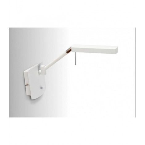 Applique murale Phuket 1 Ampoule 7W LED 3000K, 600lm, blanc mat/chrome poli|Appliques murales|Luminaire Center