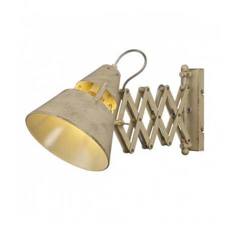 Applique murale Industrial 1 Ampoule 40W E27, métal sablé|Appliques murales|Luminaire Center