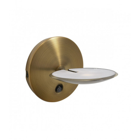 Applique murale Oundle bronze satiné 1 ampoule|Appliques murales|Luminaire Center