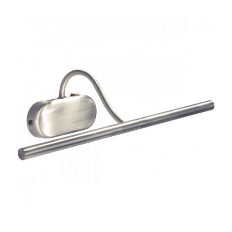 Applique à tableau Litho chrome satiné 2 ampoules|Appliques murales|Luminaire Center