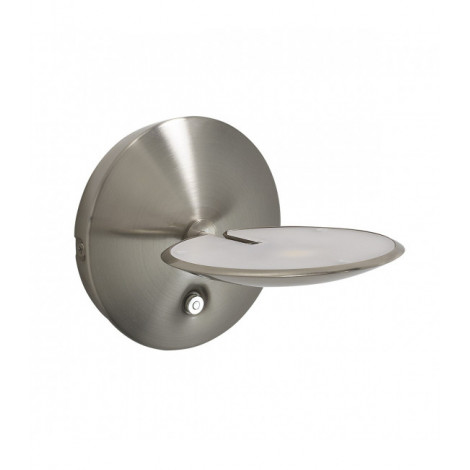 Applique murale Oundle nickel satiné 1 ampoule|Appliques murales|Luminaire Center