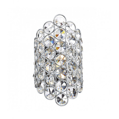 Applique murale Frost cristal et chrome poli 1 ampoule|Appliques murales|Luminaire Center