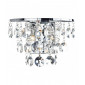 Applique murale Jester cristal et chrome poli 2 ampoules|Appliques murales|Luminaire Center