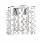 Applique murale Sestina cristal et chrome poli 2 ampoules|Appliques murales|Luminaire Center