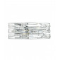 Applique murale Seville cristal et chrome poli 2 ampoules|Appliques murales|Luminaire Center
