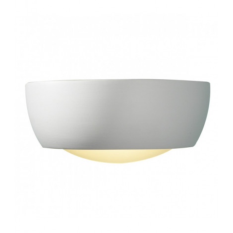 Applique murale Milo blanc et verre givré 1 ampoule|Appliques murales|Luminaire Center