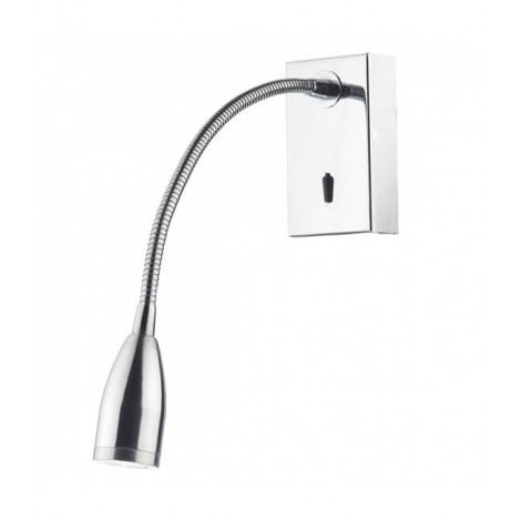 Applique murale Tadley chrome poli et 1 ampoule|Appliques murales|Luminaire Center