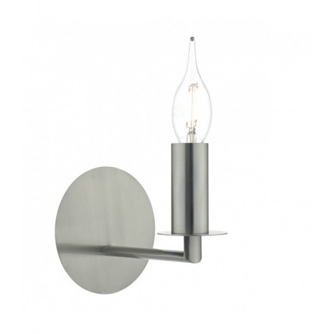 Applique murale Tyler nickel satiné et 1 ampoule|Appliques murales|Luminaire Center