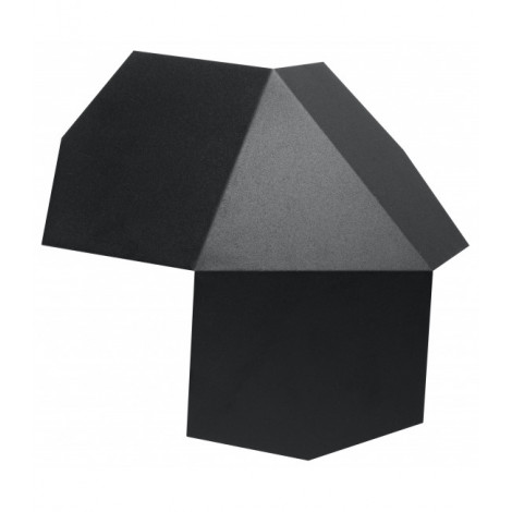 Applique murale TRE acier noir 2 ampoules|Appliques murales|Luminaire Center