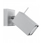 Applique murale MERIDA acier gris 1 ampoule|Appliques murales|Luminaire Center