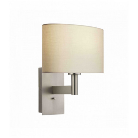 Applique murale Owen Ellipse en Acier , Plaque de nickel mat|Appliques murales|Luminaire Center