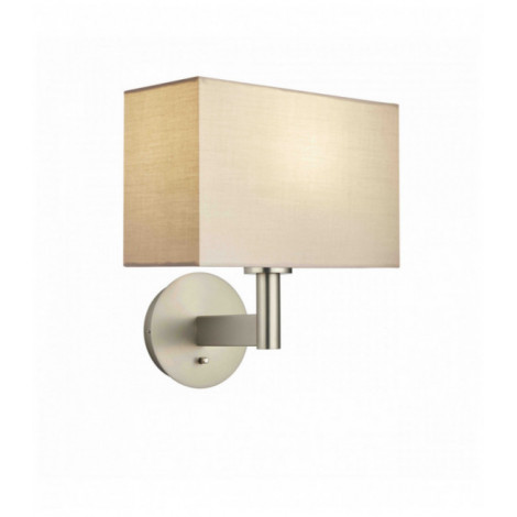 Applique murale Owen Rectangular acier et tissu|Appliques murales|Luminaire Center