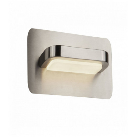Applique murale led argent satiné / verre dépoli|Appliques murales|Luminaire Center