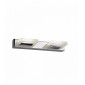 Applique murale led 2 ampoules chrome / verre dépoli|Appliques murales|Luminaire Center
