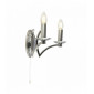 Applique murale ascot 2 ampoules chrome|Appliques murales|Luminaire Center