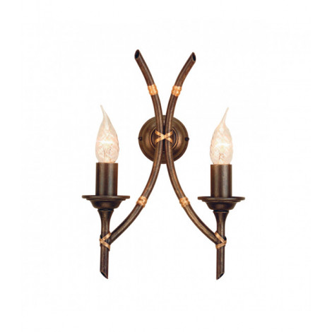 Applique murale Bamboo Bronze patine 33,5 Cm|Appliques murales|Luminaire Center