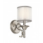 Applique murale Lacey Étain antique 27,3 Cm|Appliques murales|Luminaire Center