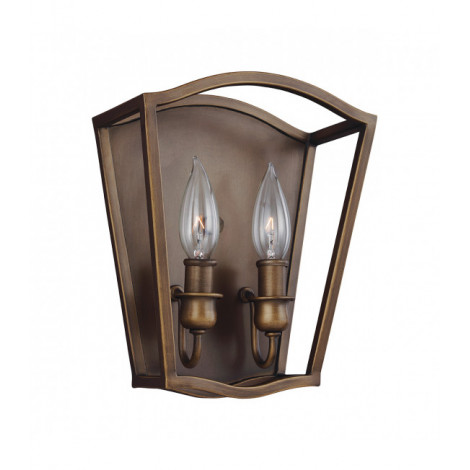 Applique murale Yarmouth Laiton d'âge peint 24,8 Cm|Appliques murales|Luminaire Center