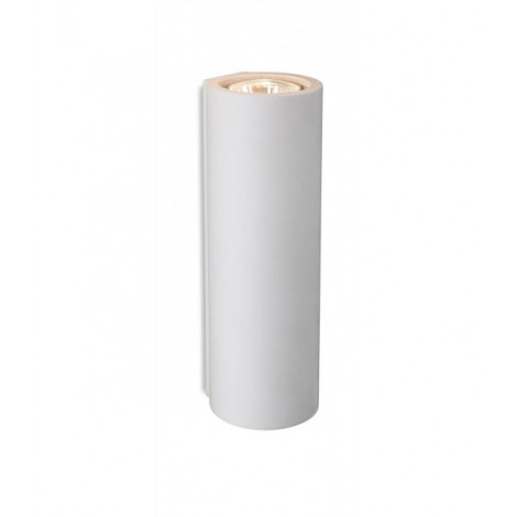 Applique en plâtre Wells blanc 2 ampoules 22,5cm|Appliques murales|Luminaire Center