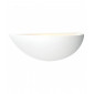 Applique en plâtre Mini Plâtre Plâtre blanc 1 ampoule 12cm|Appliques murales|Luminaire Center