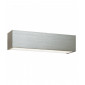 Applique murale Shale Verre givré,aluminium Argent brossé 1 ampoule 8cm|Appliques murales|Luminaire Center