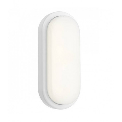 Applique murale Pillar Polycarbonate Opale 1 ampoule 23cm|Appliques murales|Luminaire Center