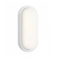 Applique murale Pillar Polycarbonate Opale 1 ampoule 23cm|Appliques murales|Luminaire Center