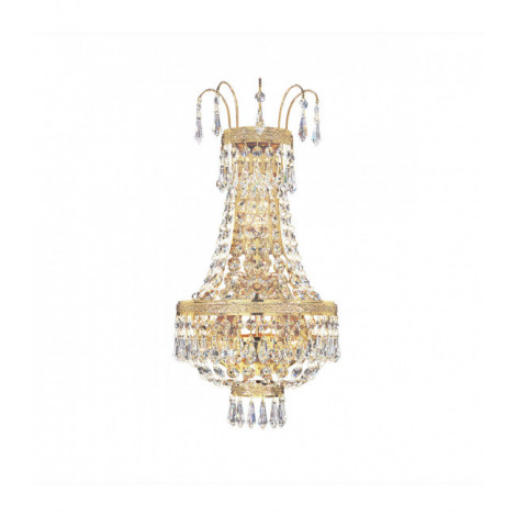 Applique design Empire 24 carats d'or 3 ampoules 40cm|Appliques murales|Luminaire Center