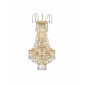 Applique design Empire 24 carats d'or 3 ampoules 40cm|Appliques murales|Luminaire Center