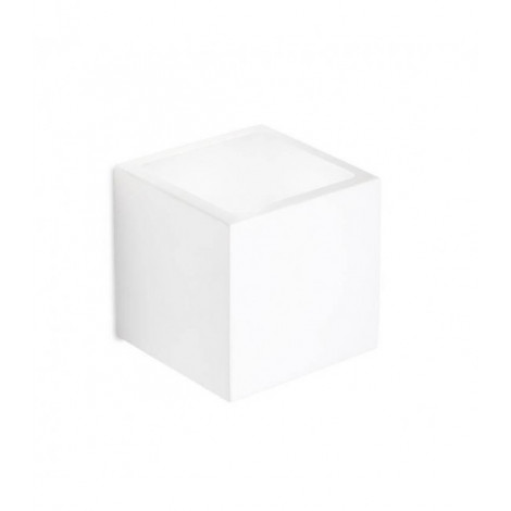 Applique murale Ges blanc 1 ampoule 11,5cm|Appliques murales|Luminaire Center