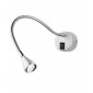 Applique avec liseuse Book 1 ampoule Acier Chrome|Appliques murales|Luminaire Center