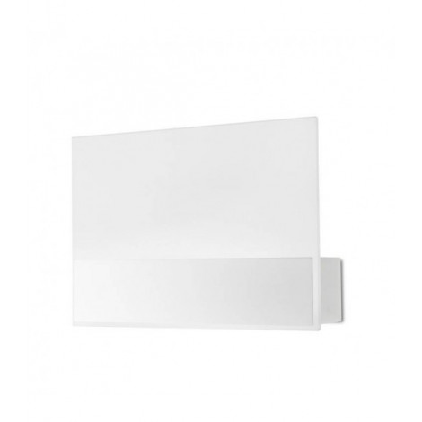 Applique murale Zamac,verre,métal blanc 18 Cm|Appliques murales|Luminaire Center