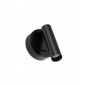 Applique avec liseuse Stylus Aluminium Noir 12 Cm|Appliques murales|Luminaire Center